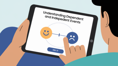 Dependent and Independent Events in the Edia App