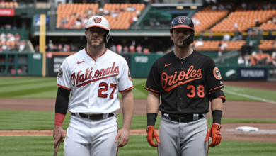 Baltimore Orioles vs Washington Nationals Match Player Stats