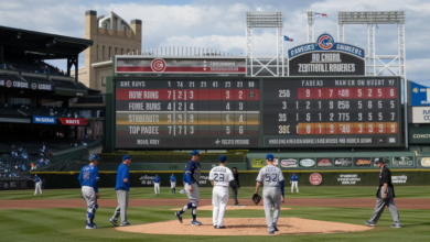 Chicago Cubs vs White Sox Match Player Stats