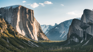 Famous Yosemite Landmark Familiarly