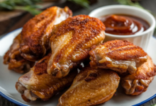 Frozen Chicken Wings in Air Fryer